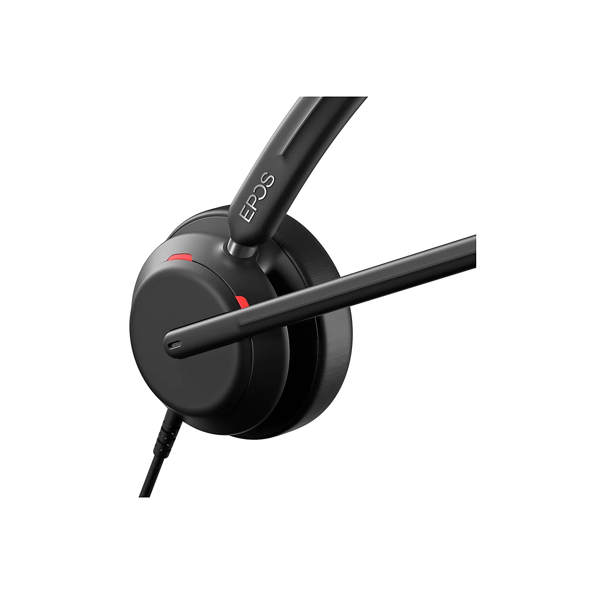EPOS IMPACT 760T - Headset - On-Ear - kabelgebunden - USB-C - Schwarz