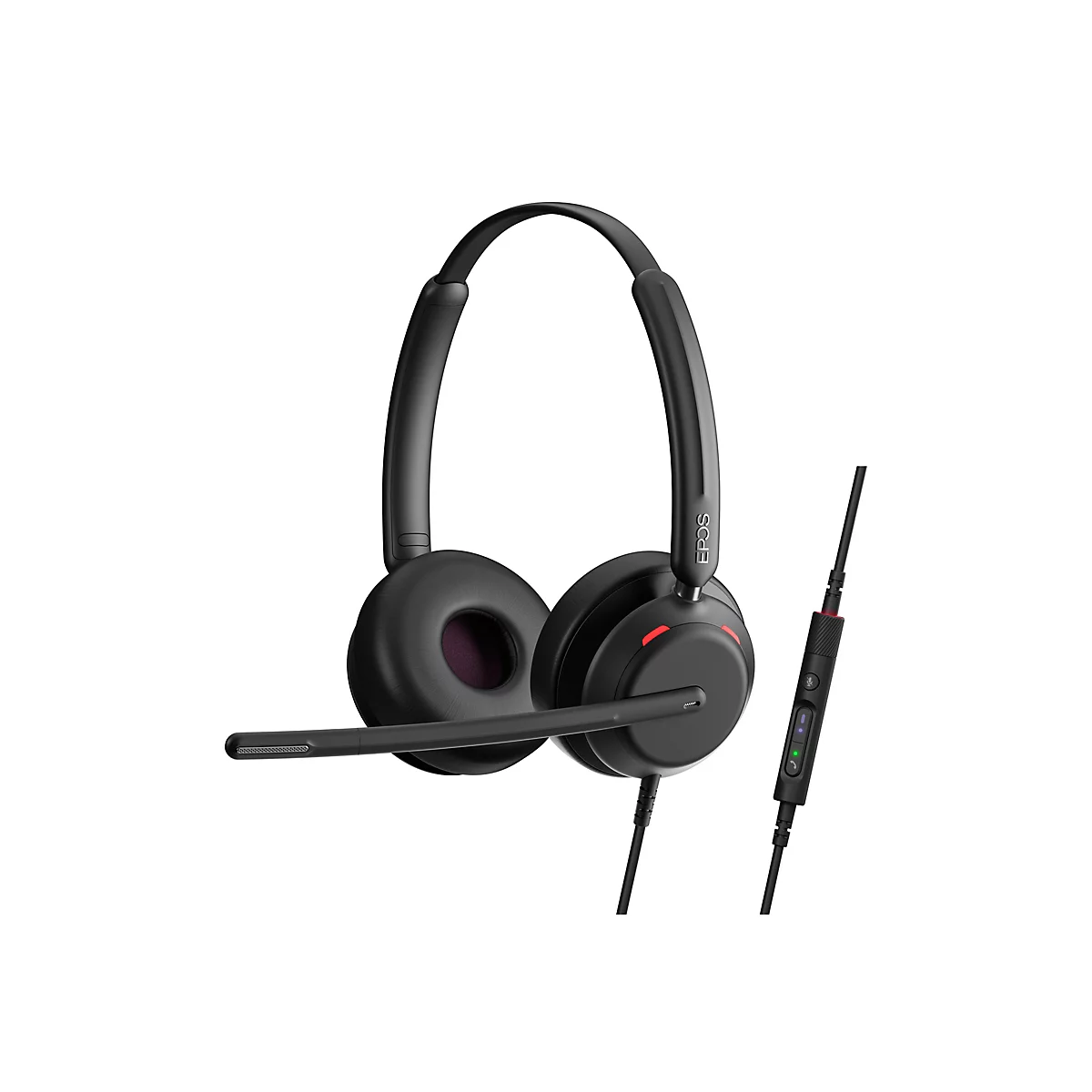 EPOS IMPACT 760T - Headset - On-Ear - kabelgebunden - USB-C - Schwarz