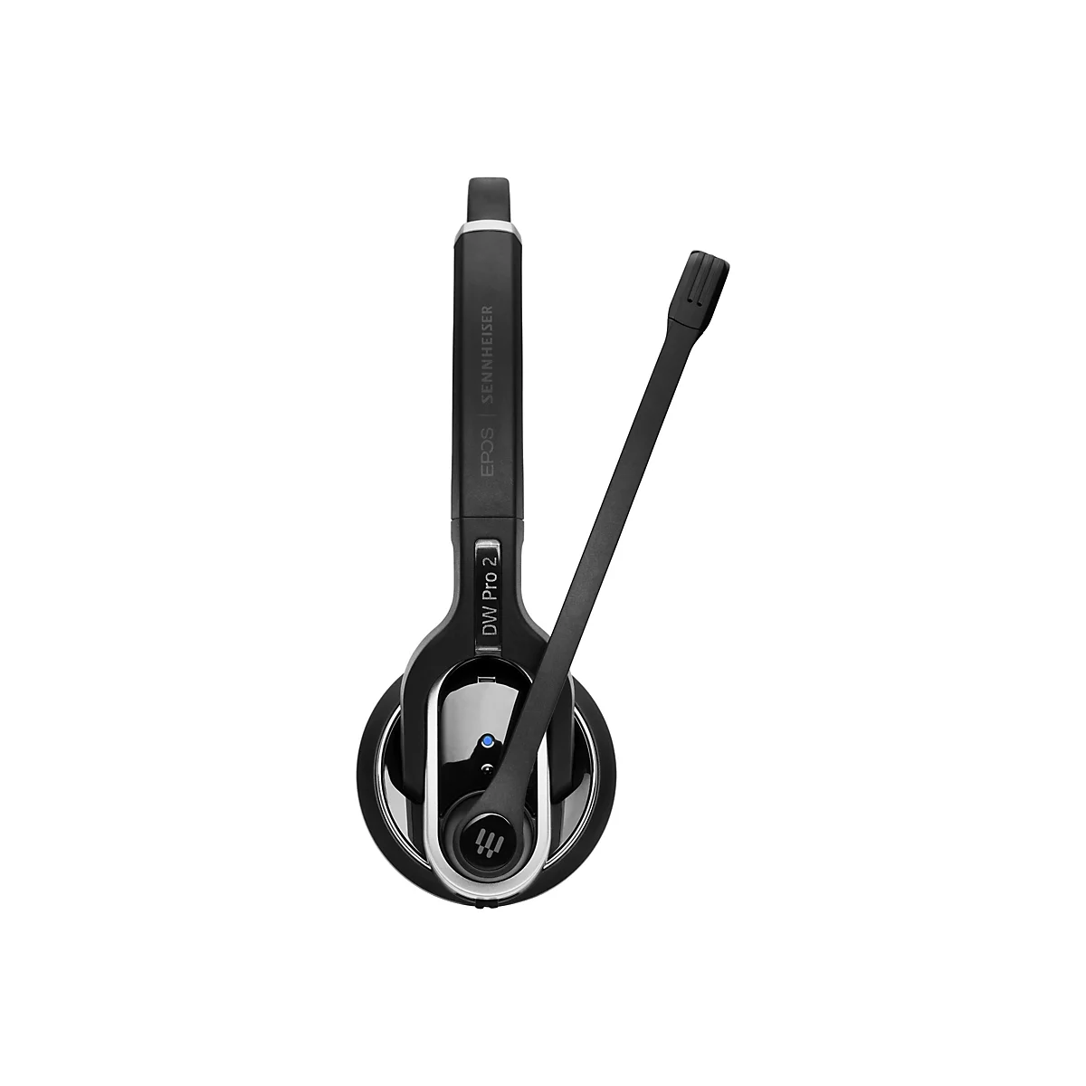EPOS IMPACT DW Pro2 ML - Headset - On-Ear - DECT CAT-iq - kabellos - Schwarz, Silber