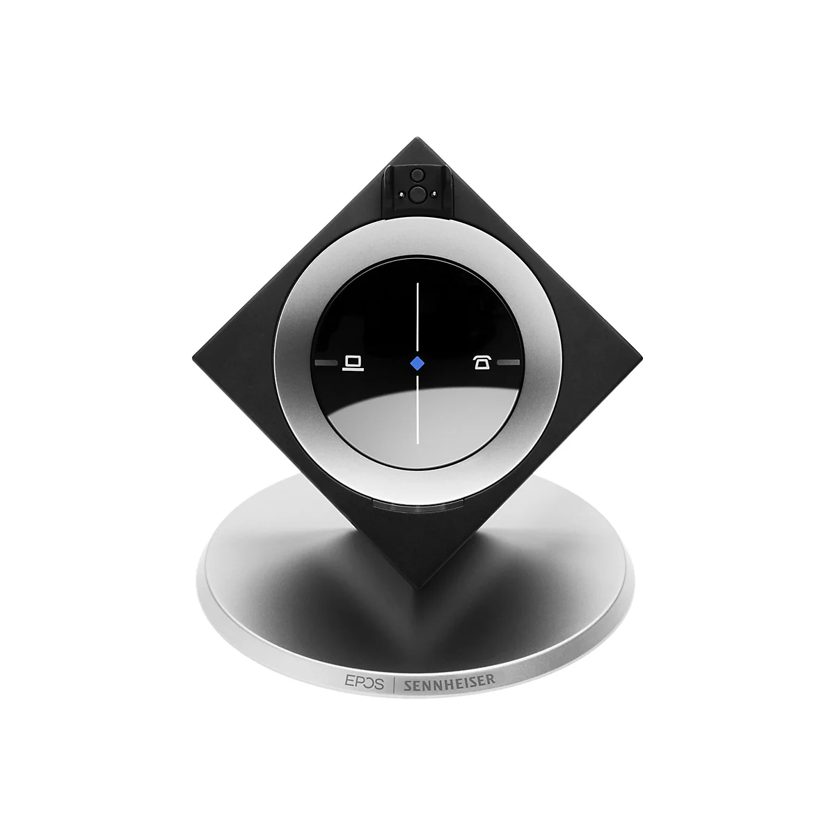 EPOS IMPACT DW Pro2 ML - Headset - On-Ear - DECT CAT-iq - kabellos - Schwarz, Silber
