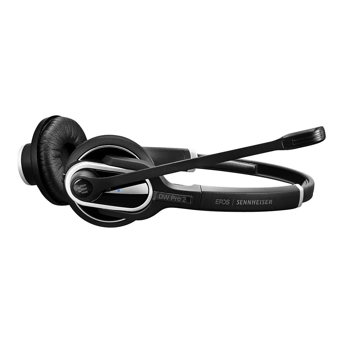EPOS IMPACT DW Pro2 ML - Headset - On-Ear - DECT CAT-iq - kabellos - Schwarz, Silber