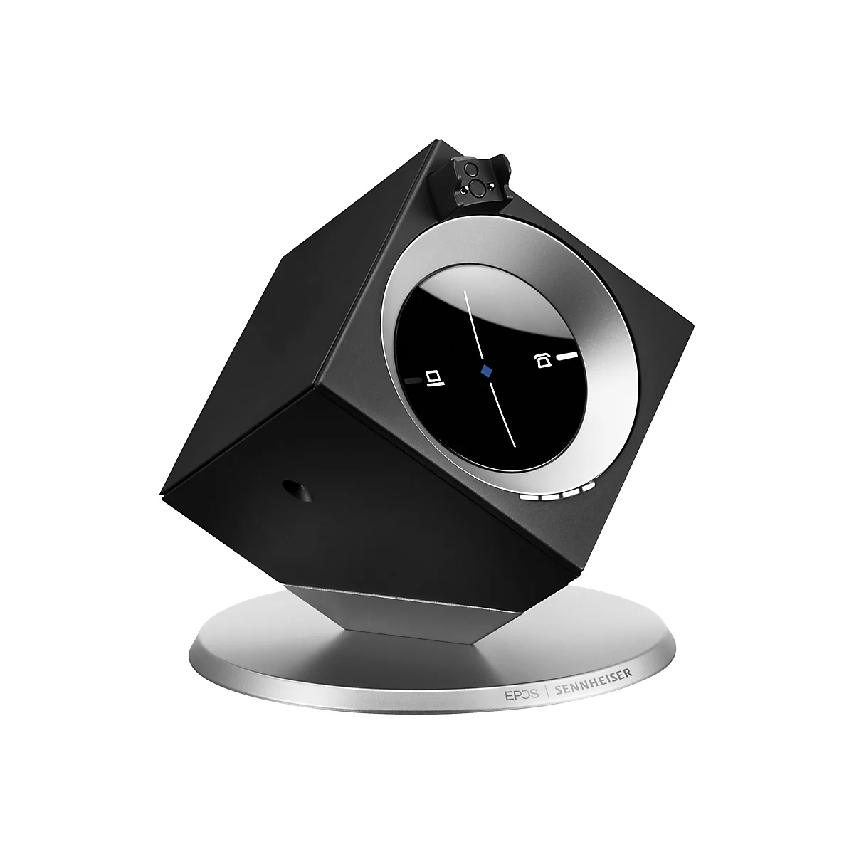 EPOS IMPACT DW Pro2 ML - Headset - On-Ear - DECT CAT-iq - kabellos - Schwarz, Silber