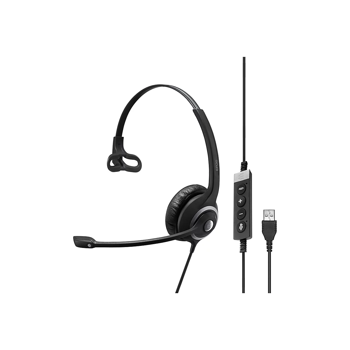 EPOS IMPACT SC 230 USB MS II - Headset - On-Ear - kabelgebunden - USB - Schwarz