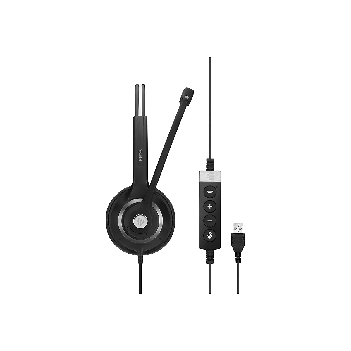 EPOS IMPACT SC 230 USB MS II - Headset - On-Ear - kabelgebunden - USB - Schwarz