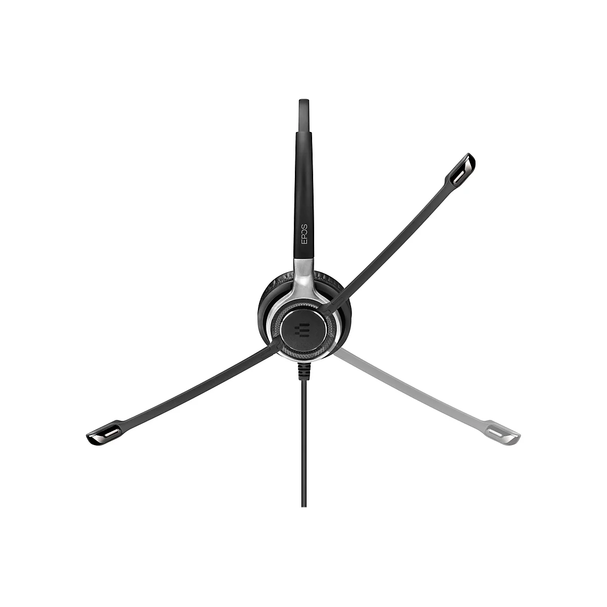 EPOS IMPACT SC 660 - Headset - On-Ear - kabelgebunden - Easy Disconnect - Schwarz mit Silber