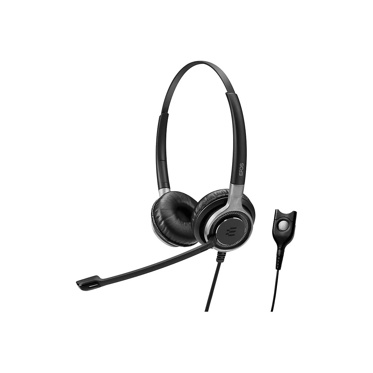 EPOS IMPACT SC 660 - Headset - On-Ear - kabelgebunden - Easy Disconnect - Schwarz mit Silber