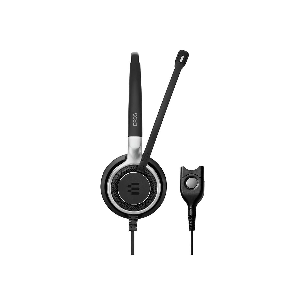 EPOS IMPACT SC 660 - Headset - On-Ear - kabelgebunden - Easy Disconnect - Schwarz mit Silber