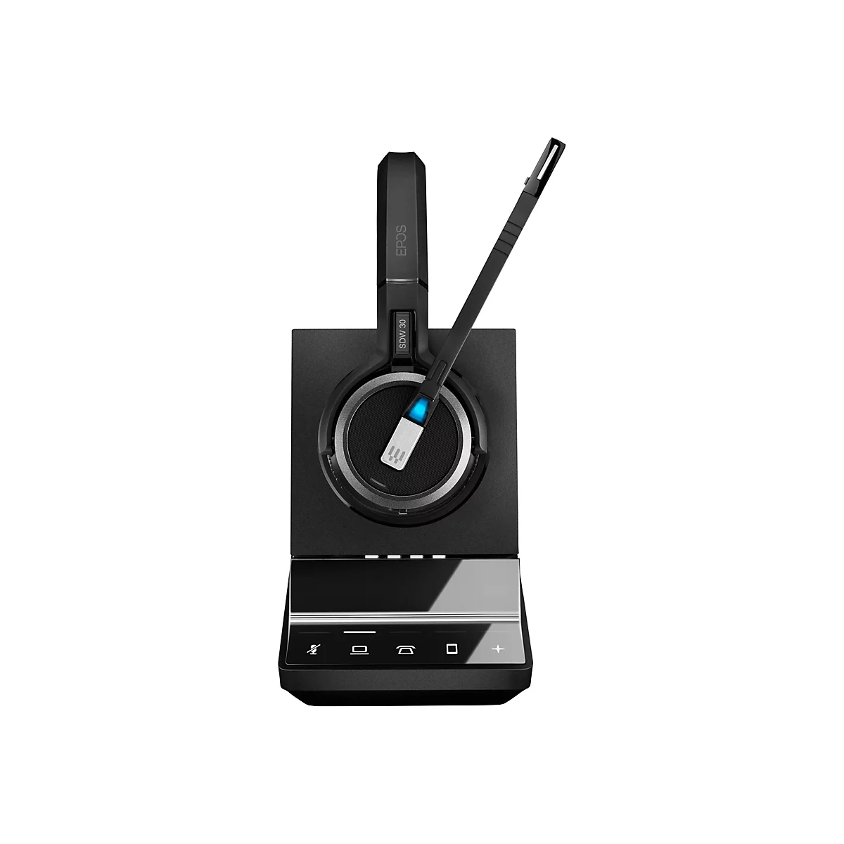 EPOS IMPACT SDW - Headset-System - On-Ear - DECT - kabellos - Schwarz