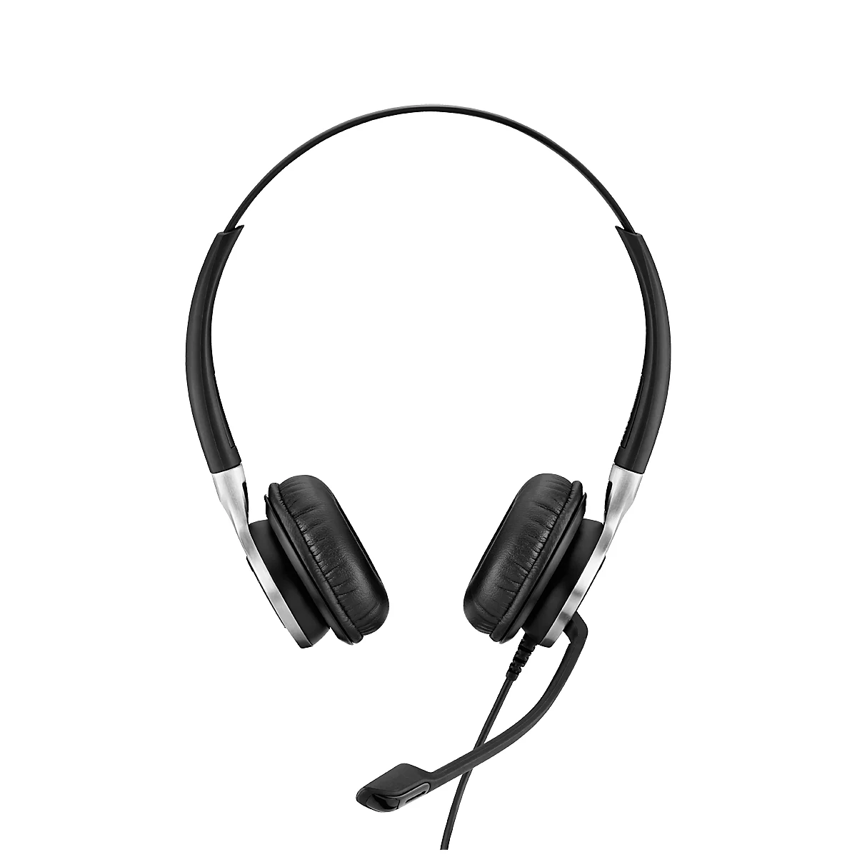 EPOS|Sennheiser Casque d'écoute IMPACT SC 665 USB, filaire, binaural, jack et USB, optimisé UC, mallette de transport