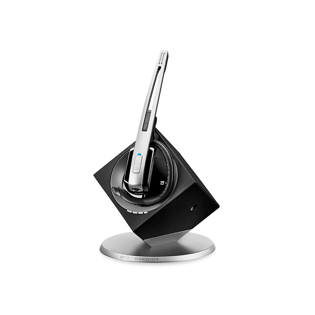 EPOS|Sennheiser DECT Headset DW Office ML, kabellos, monaural, UC-optimiert, Skype
