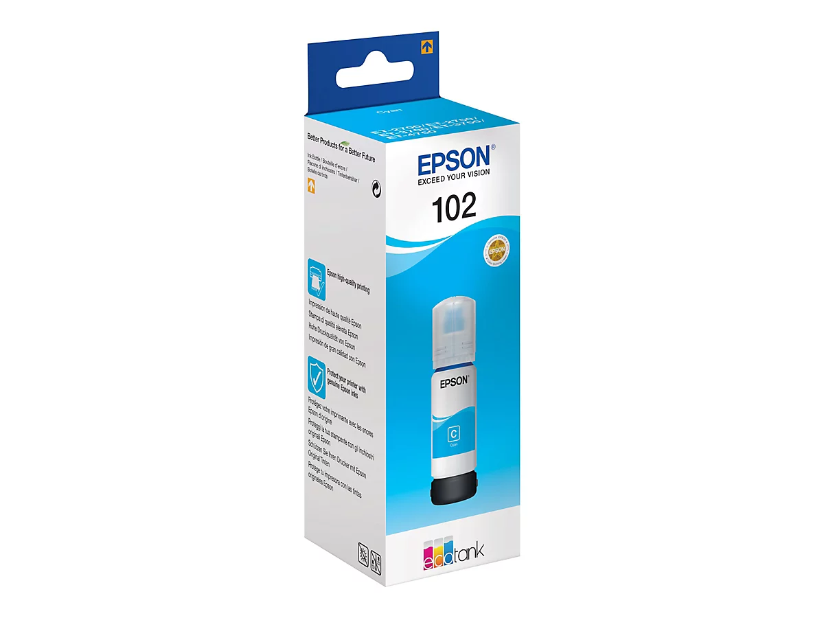 Epson 102 - Cyan - original - Tintenbehälter
