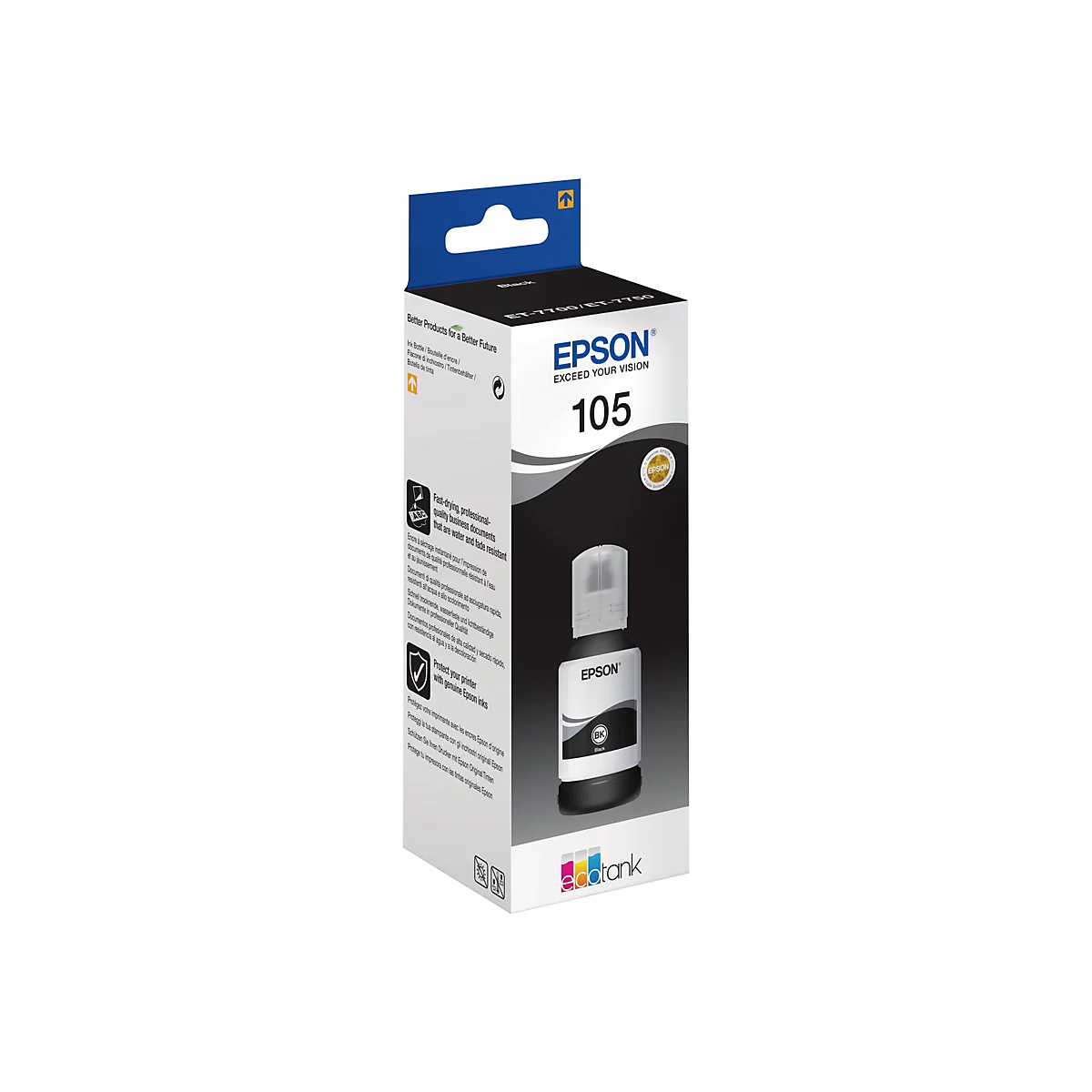 Epson 105 - Schwarz - original - Tintenbehälter