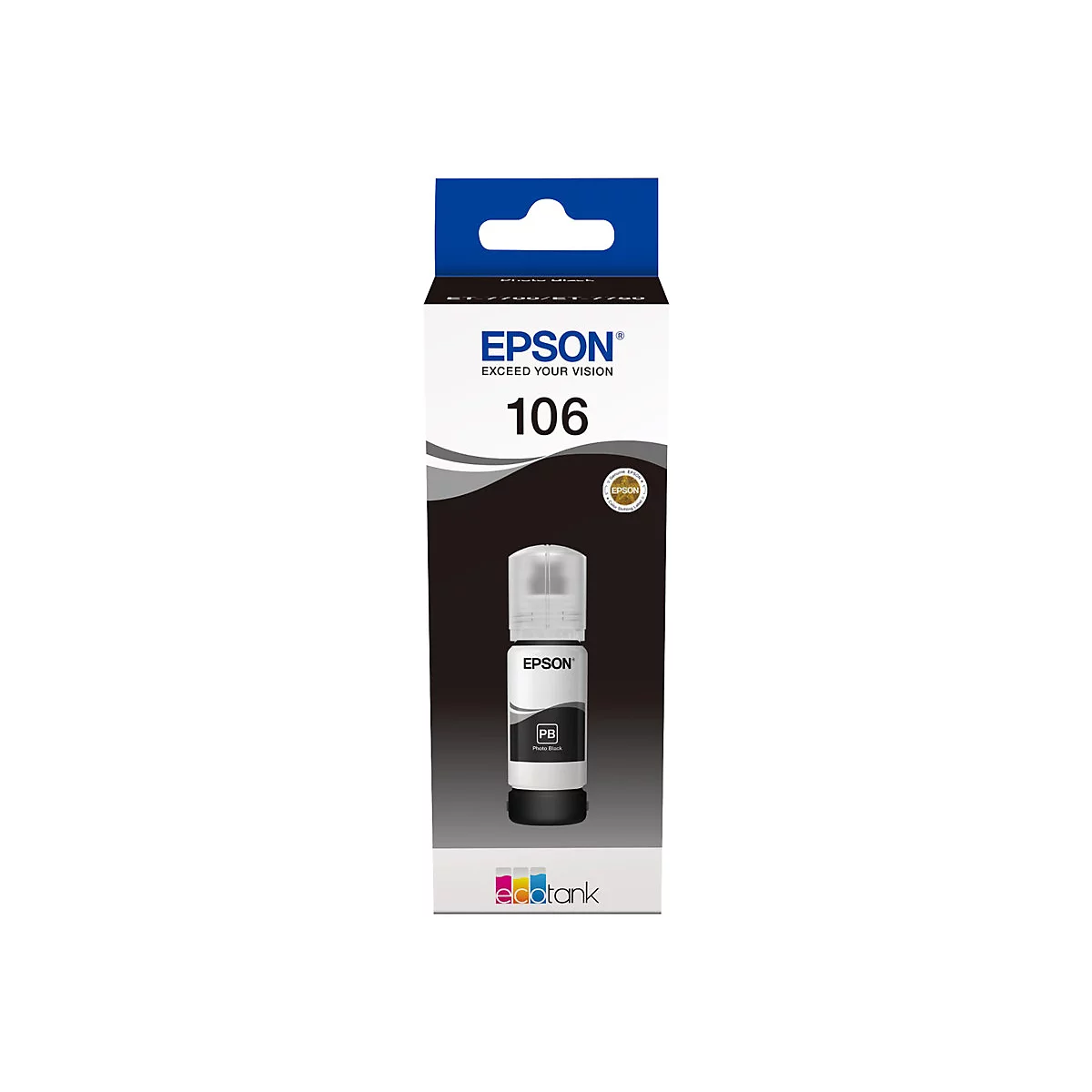 Epson 106 - Photo schwarz - original - Tintenbehälter