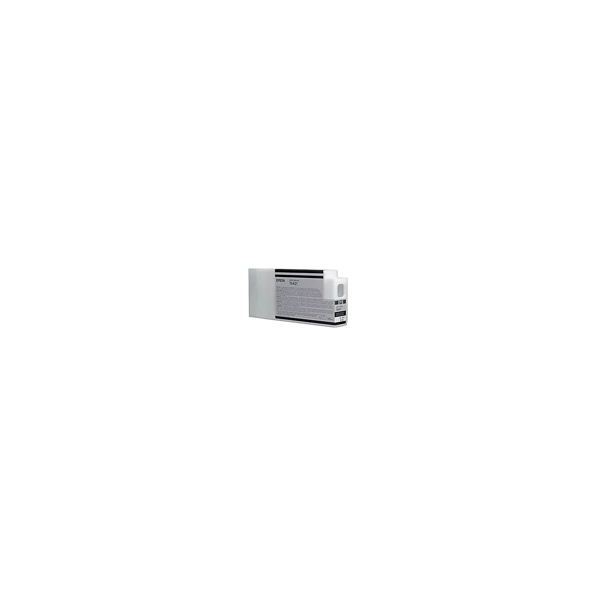 Schwarze Epson T6421 Tintenpatrone. Aufschrift: Photo Black, 150ml.