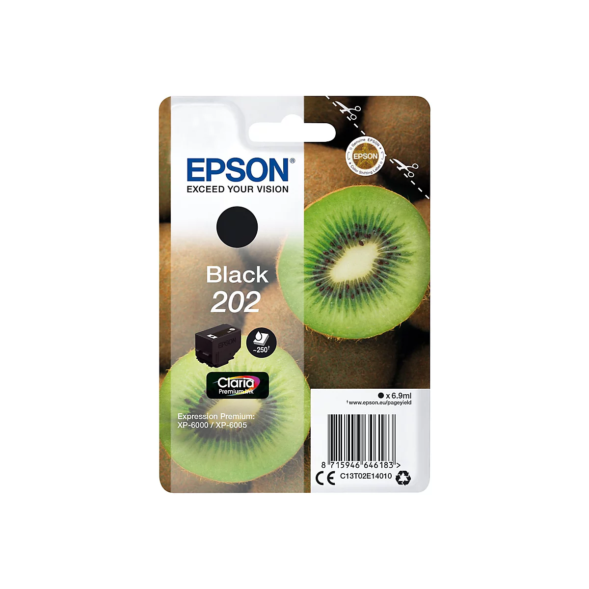 Epson 202 - Schwarz - original - Tintenpatrone