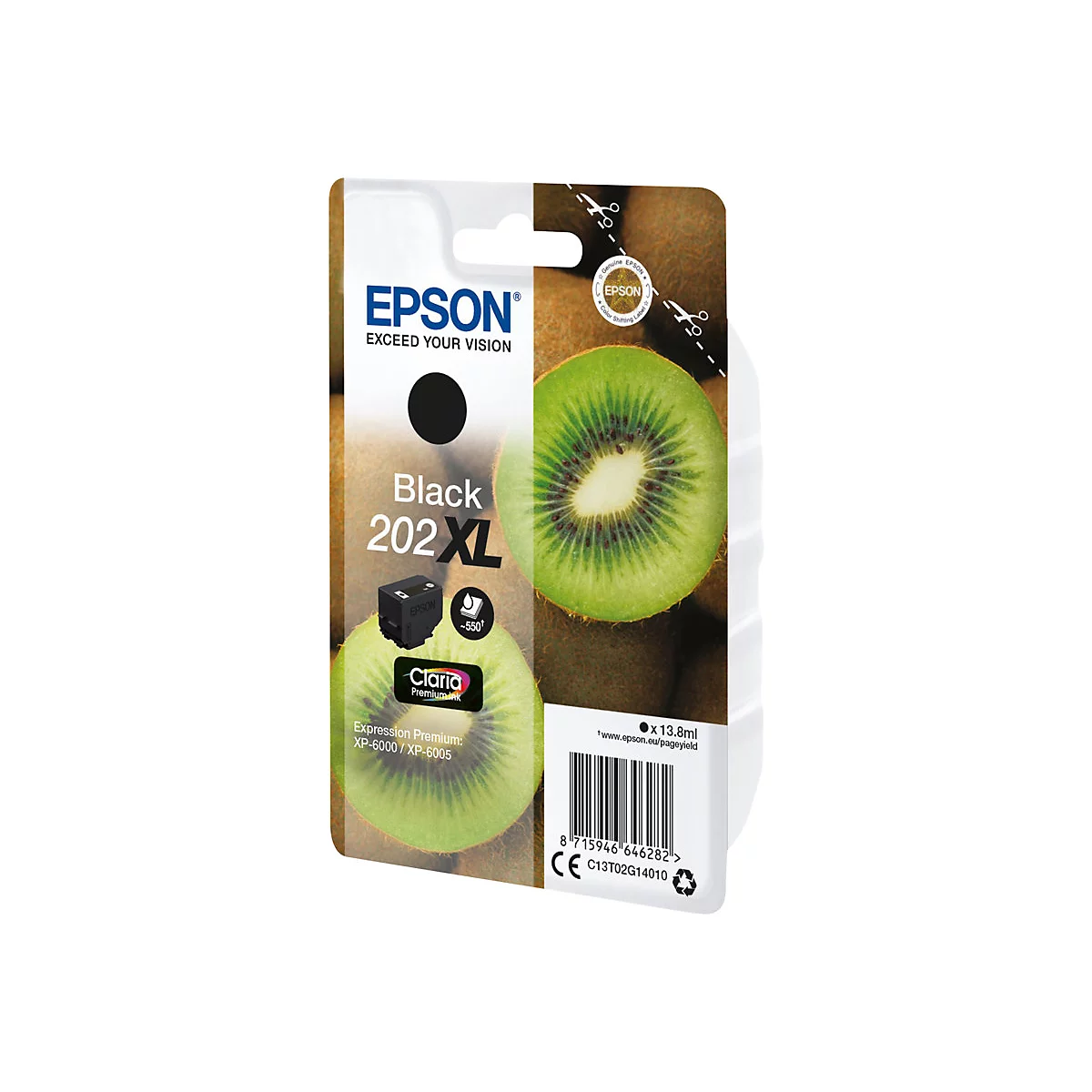 Epson 202XL - noir - original - cartouche d'encre