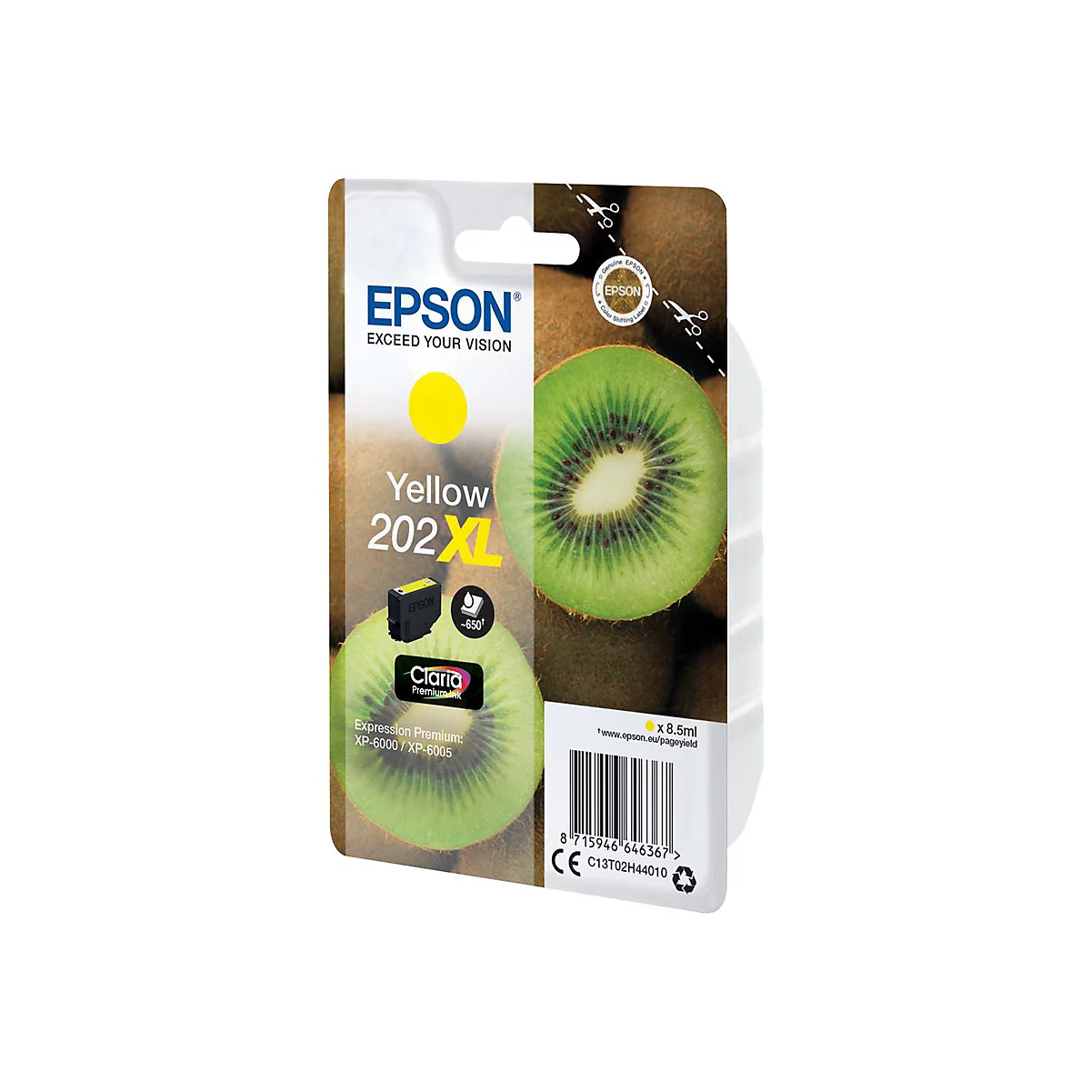 Epson 202XL - XL - Gelb - original - Tintenpatrone