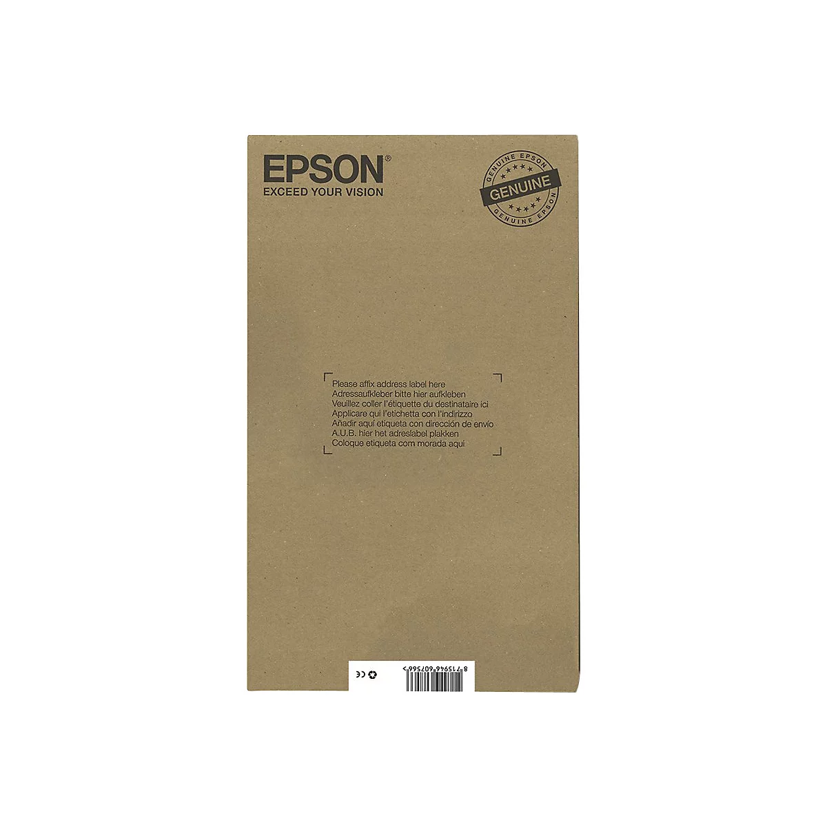 Epson 24XL Multipack Easy Mail Packaging - 6er-Pack - XL - Schwarz, Gelb, Cyan, Magenta, hellmagentafarben, hell Cyan - original - Tintenpatrone
