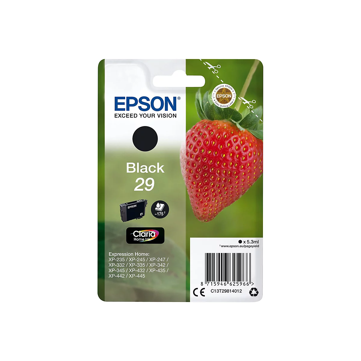 Epson 29 - Schwarz - original - Tintenpatrone