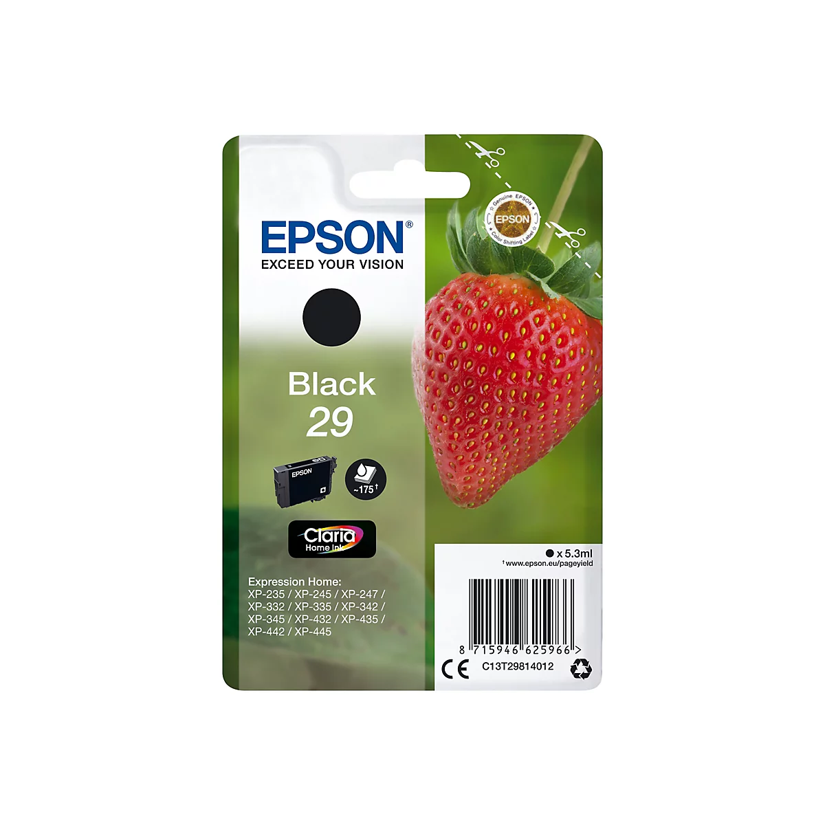 Epson 29 - Schwarz - original - Tintenpatrone