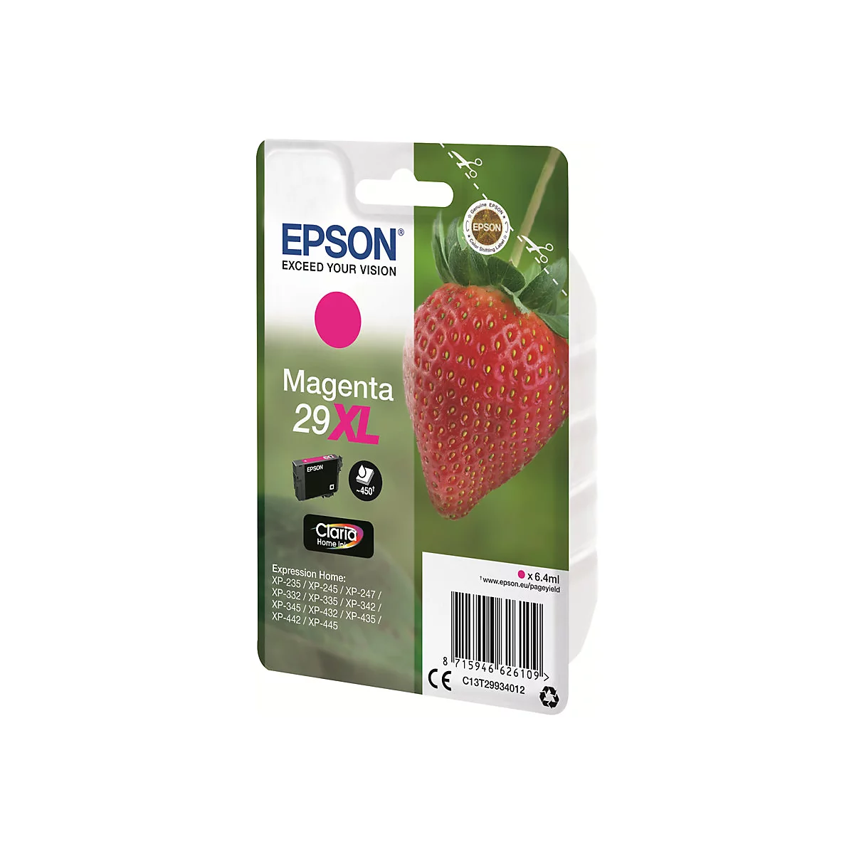 Epson 29XL - XL - magenta - original - cartouche d'encre