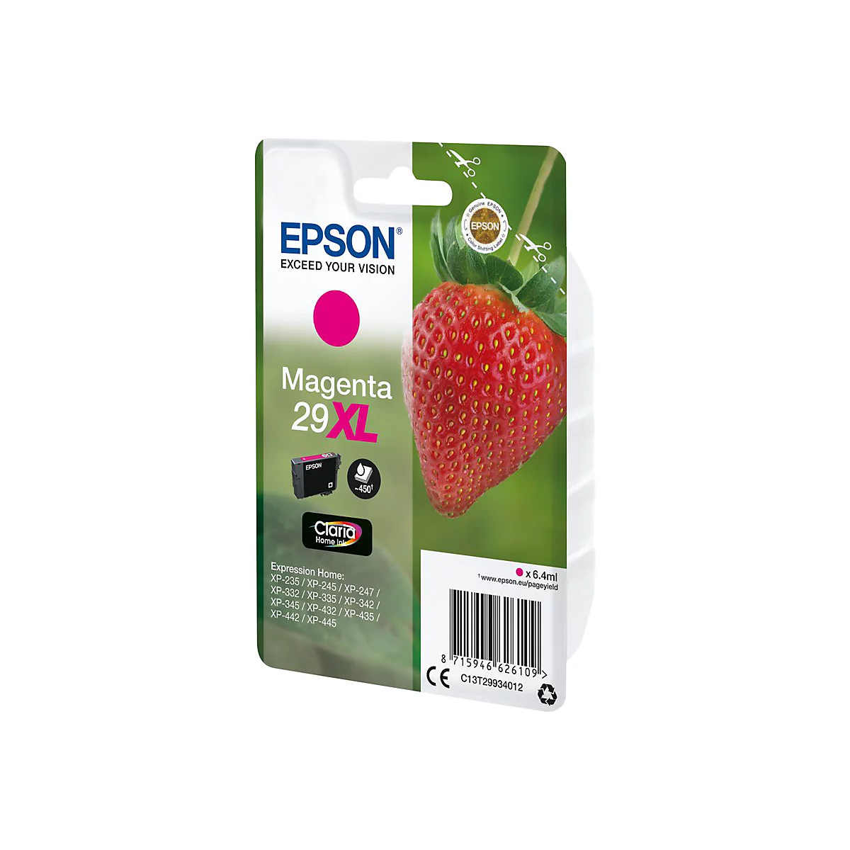 Epson 29XL - XL - Magenta - original - Tintenpatrone