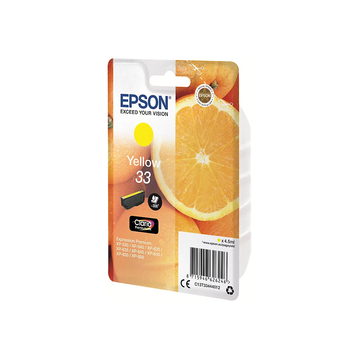 Epson 33 - Gelb - original - Tintenpatrone