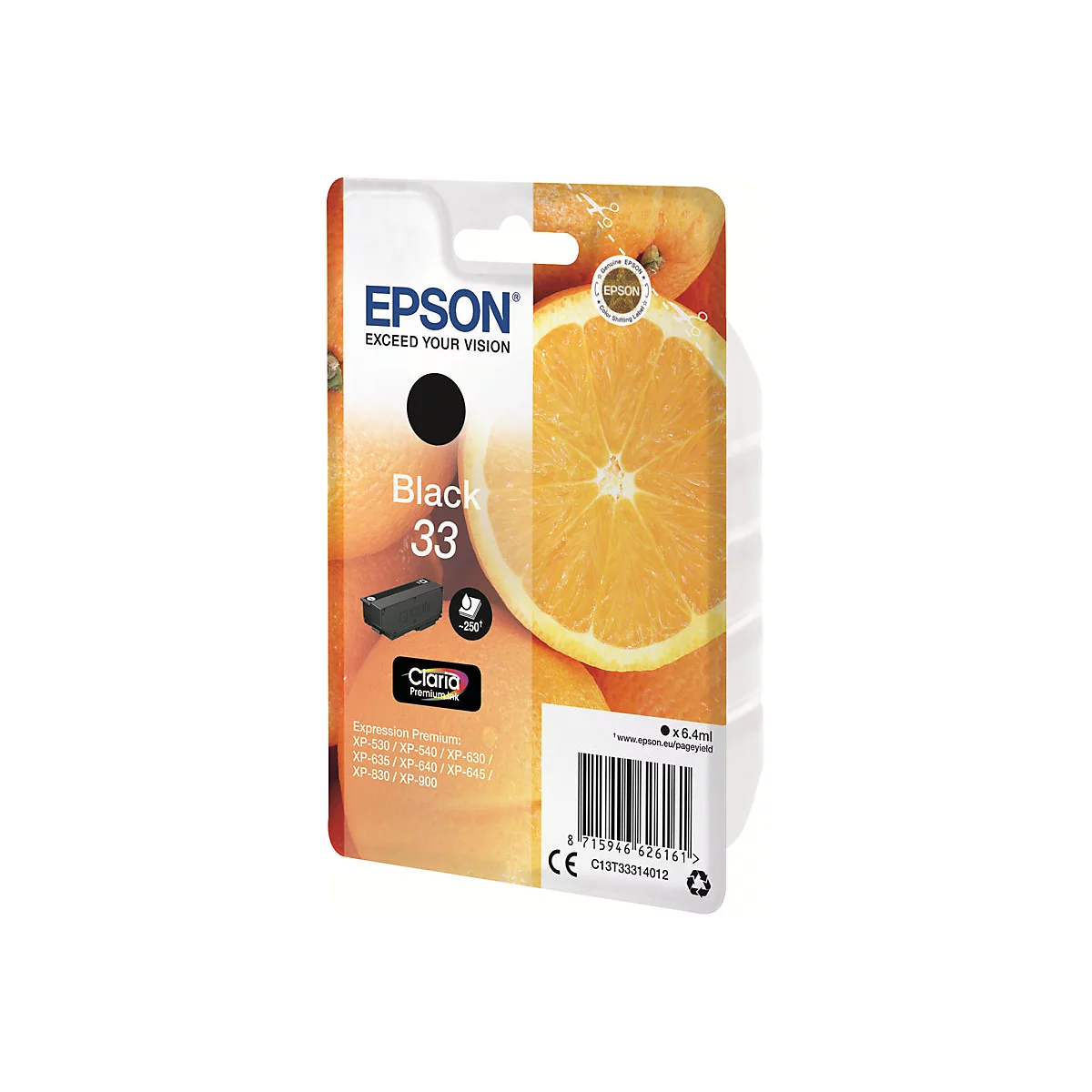 Epson 33 - Schwarz - original - Tintenpatrone