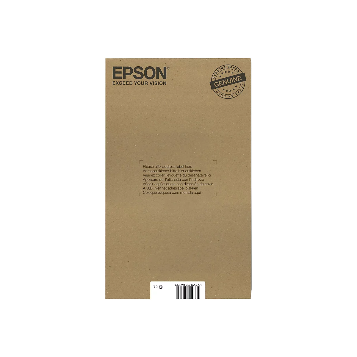 Epson 33XL Multipack - 5er-Pack - XL - Schwarz, Gelb, Cyan, Magenta, Photo schwarz - original - Tintenpatrone