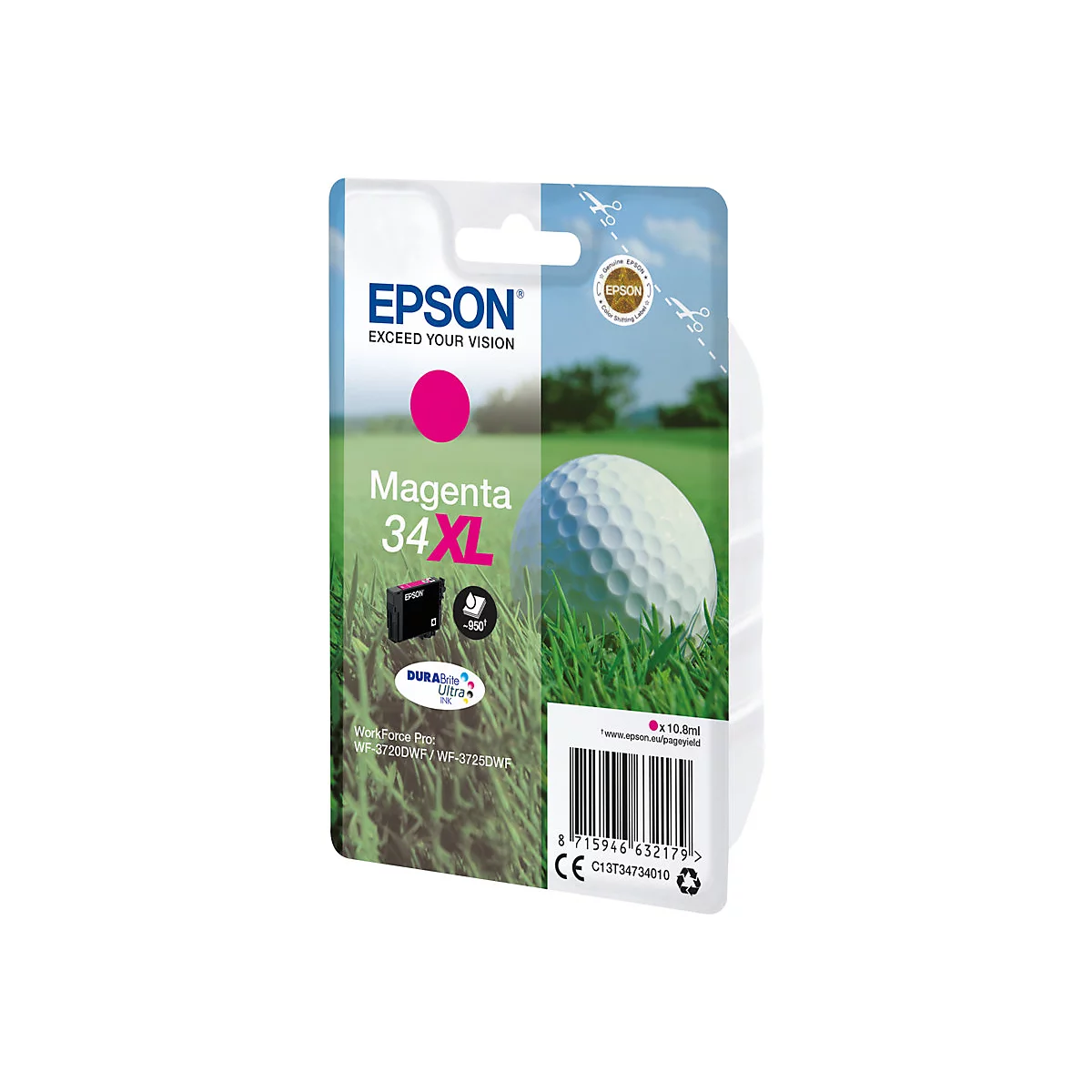 Epson 34XL - XL - Magenta - original - Tintenpatrone