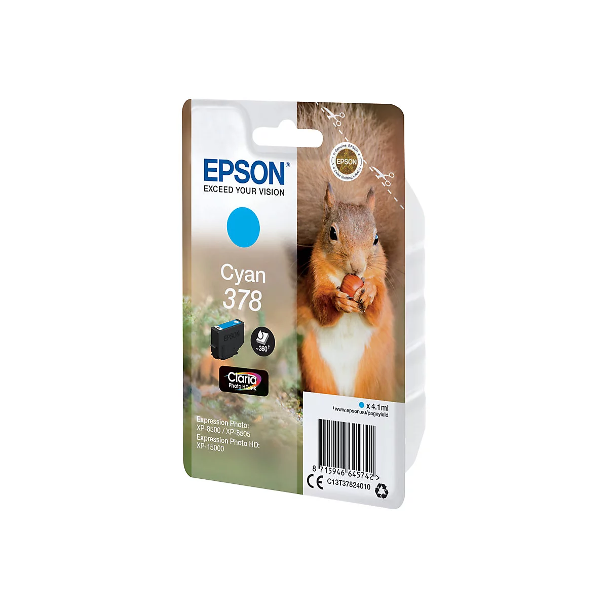 Epson 378 - Cyan - original - Tintenpatrone