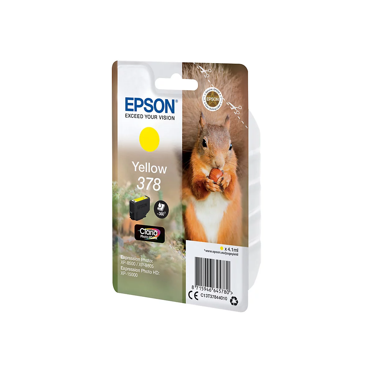 Epson 378 - Gelb - original - Tintenpatrone
