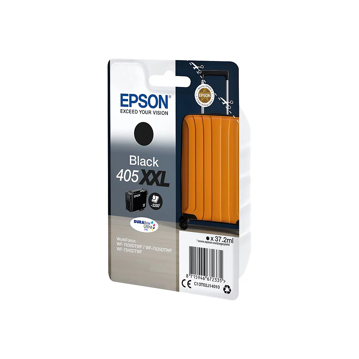 Epson 405XXL - Größe XXL - Schwarz - original - Tintenpatrone