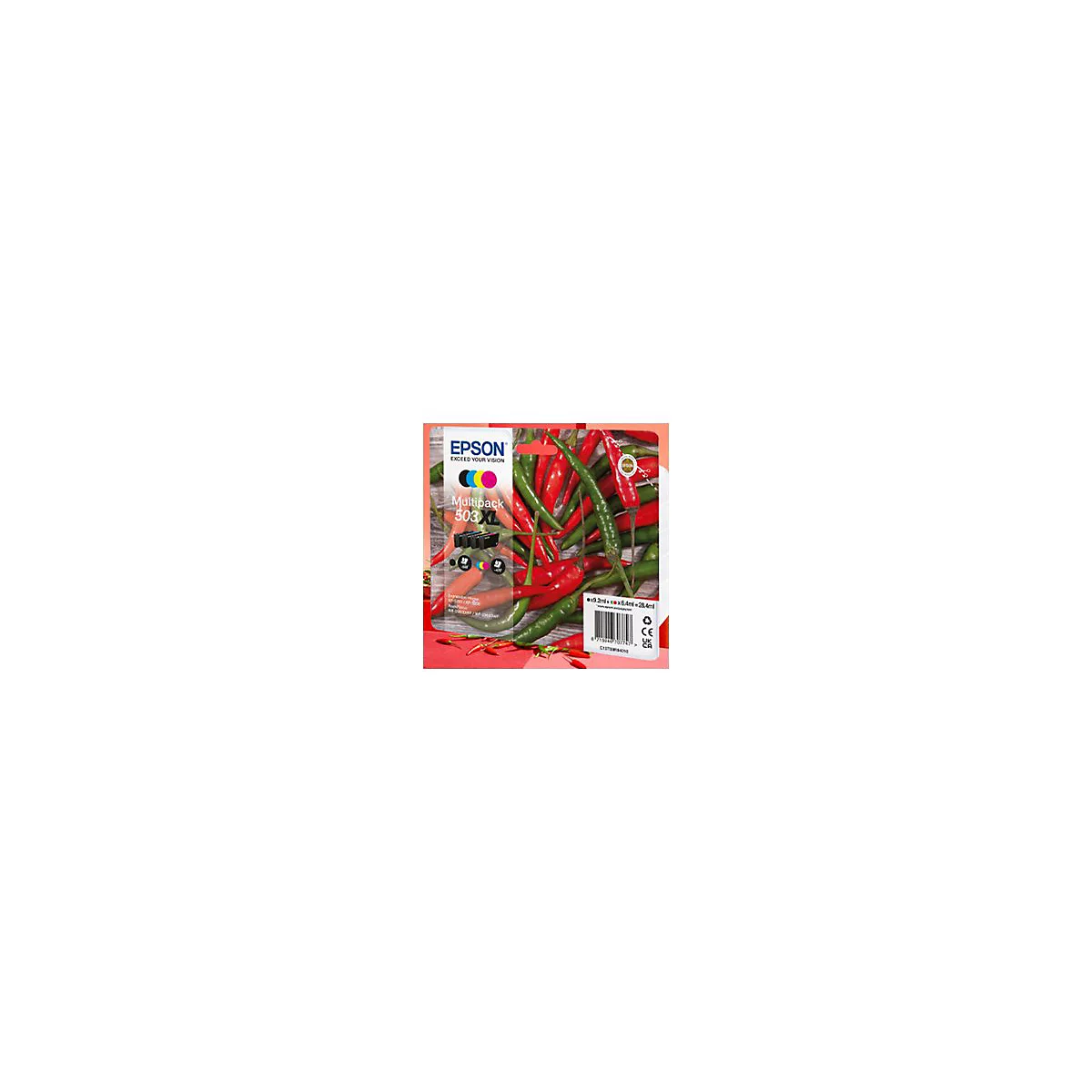 Epson 503 Multipack Easy Mail Packaging - 4er-Pack - XL - Schwarz, Cyan, Magenta, Gelb - original - Blisterverpackung