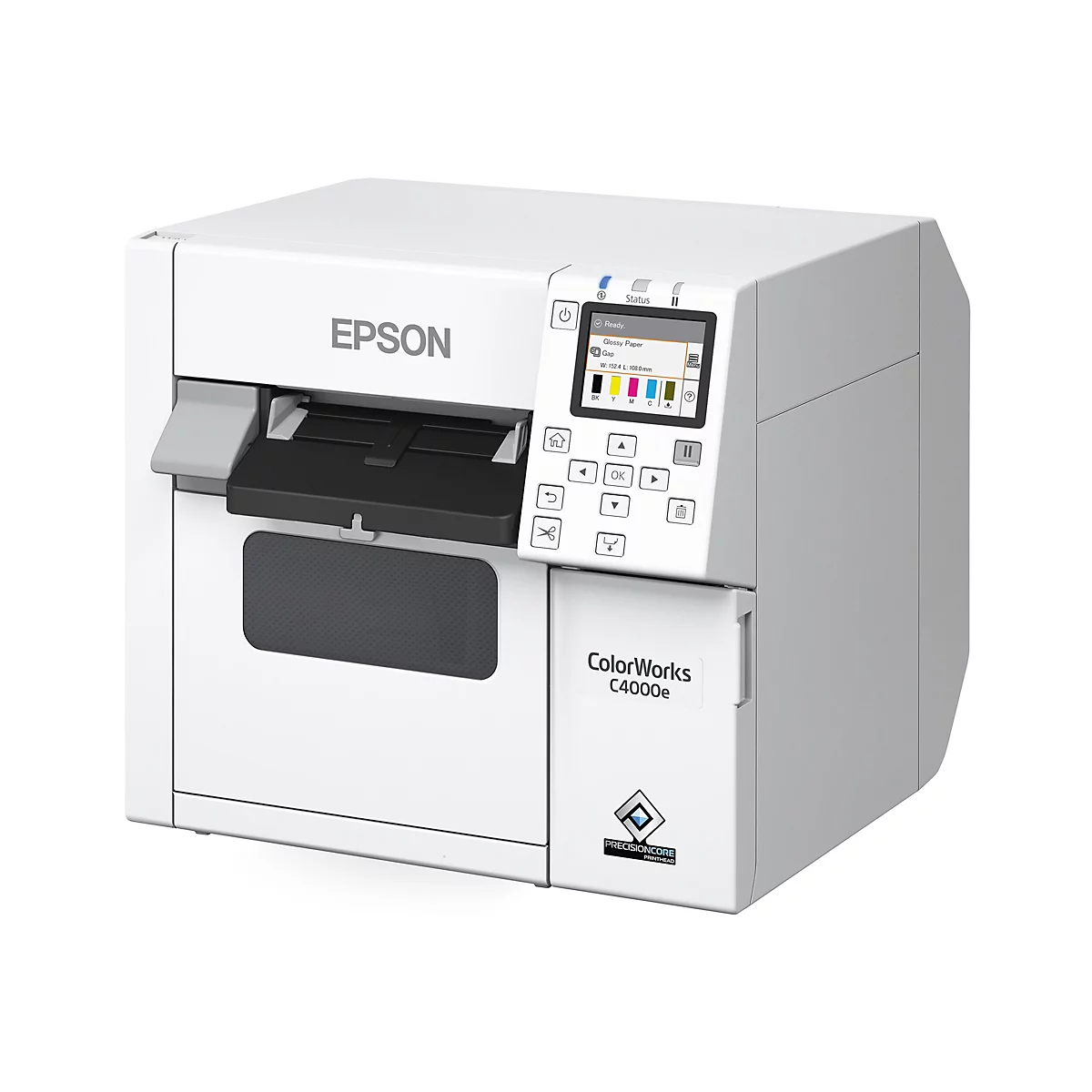 Epson ColorWorks CW-C4000E (BK) - Etikettendrucker - Farbe - Tintenstrahl - Rolle (10,2 cm) - 1200 x 1200 dpi