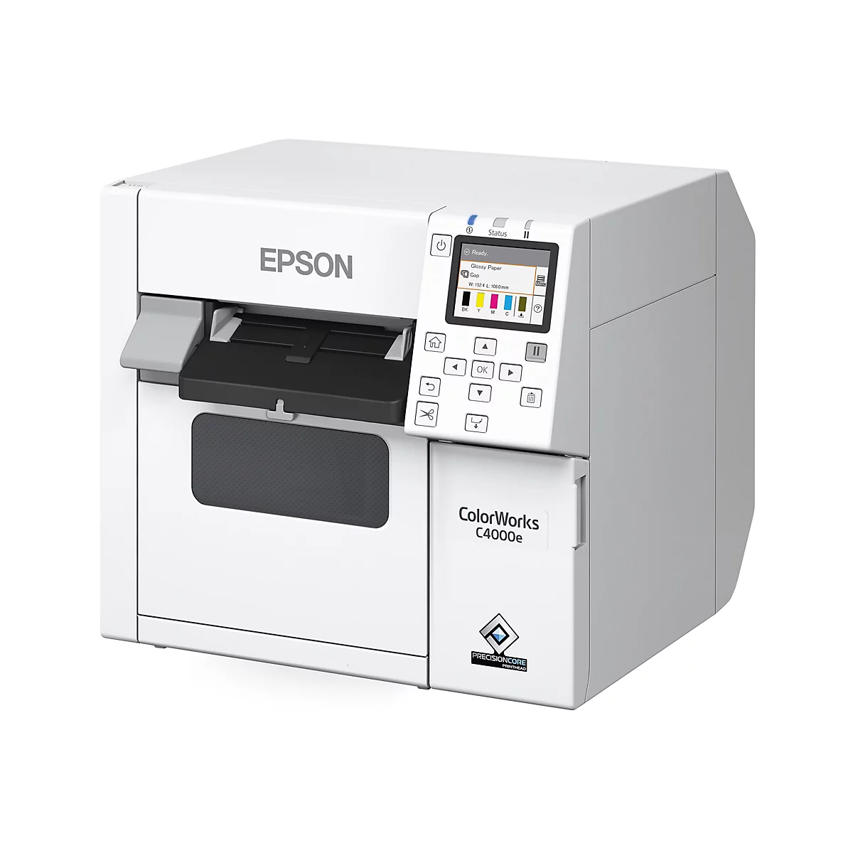 Epson ColorWorks CW-C4000E (MK) - Etikettendrucker - Farbe - Tintenstrahl - Rolle (10,2 cm) - 1200 x 1200 dpi