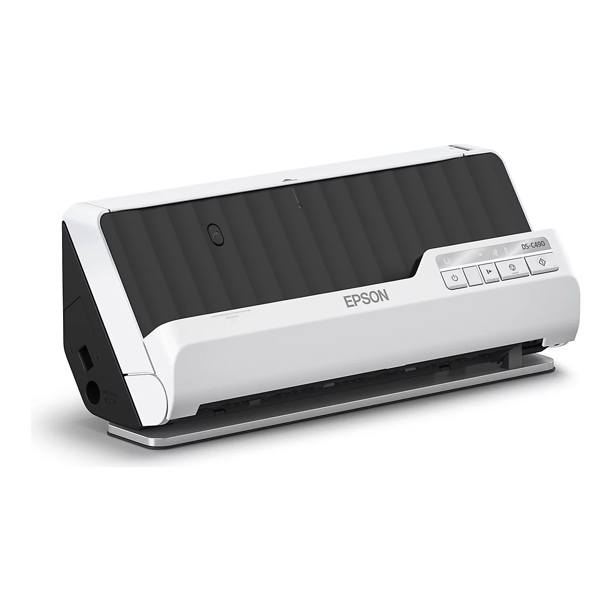 Epson DS-C490 - Einzelblatt-Scanner - Duplex - A4/Legal - 600 dpi x 600 dpi - automatischer Dokumenteneinzug (20 Seiten)