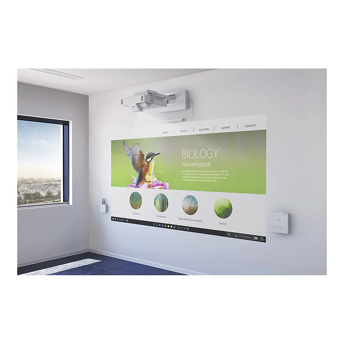 Epson EB-1485FI - 3-LCD-Projektor - 5000 lm (weiß) - 5000 lm (Farbe) - Full HD (1920 x 1080) - 16:9