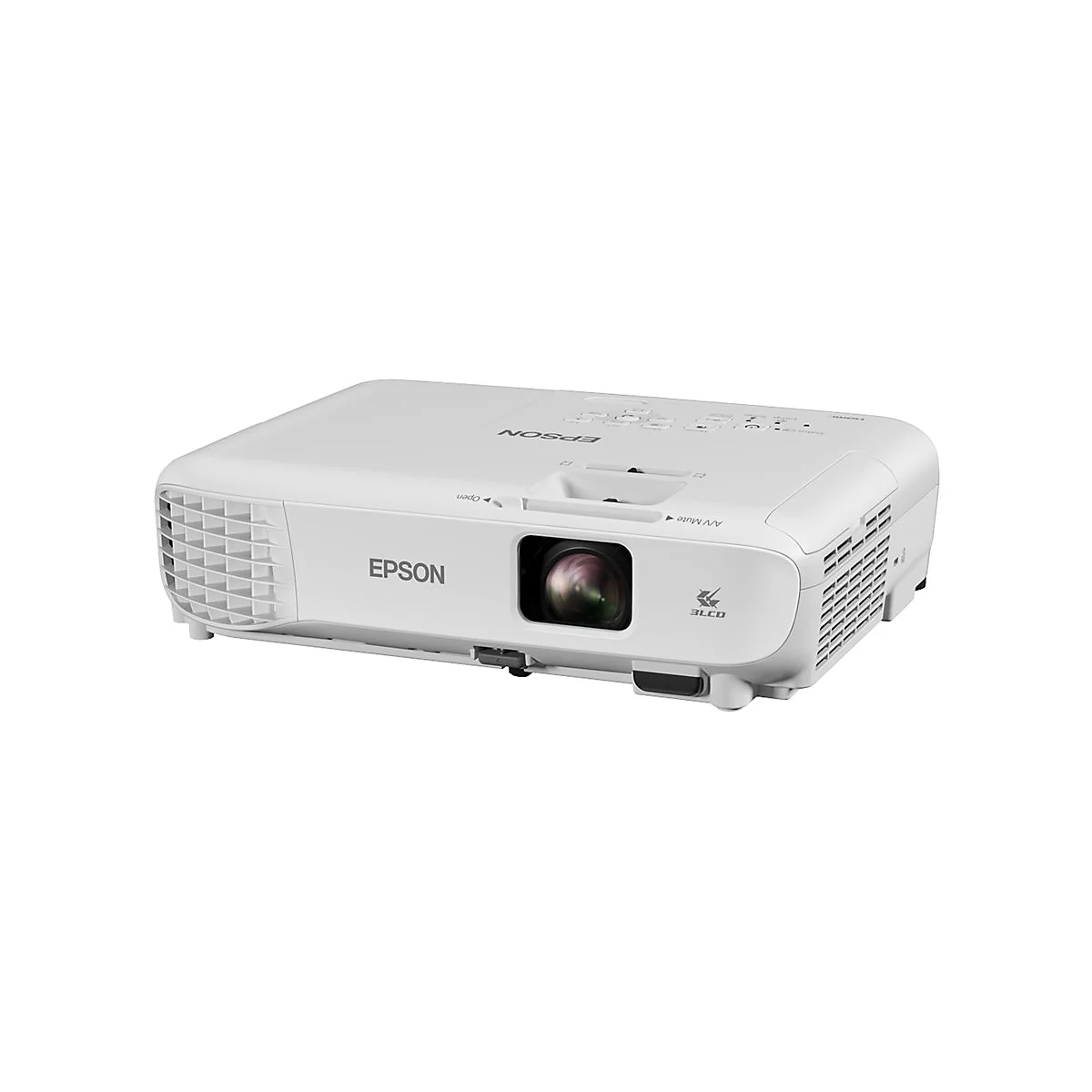 Epson EB-W06 - 3-LCD-Projektor - tragbar - 3700 lm (weiß) - 3700 lm (Farbe) - WXGA (1280 x 800)