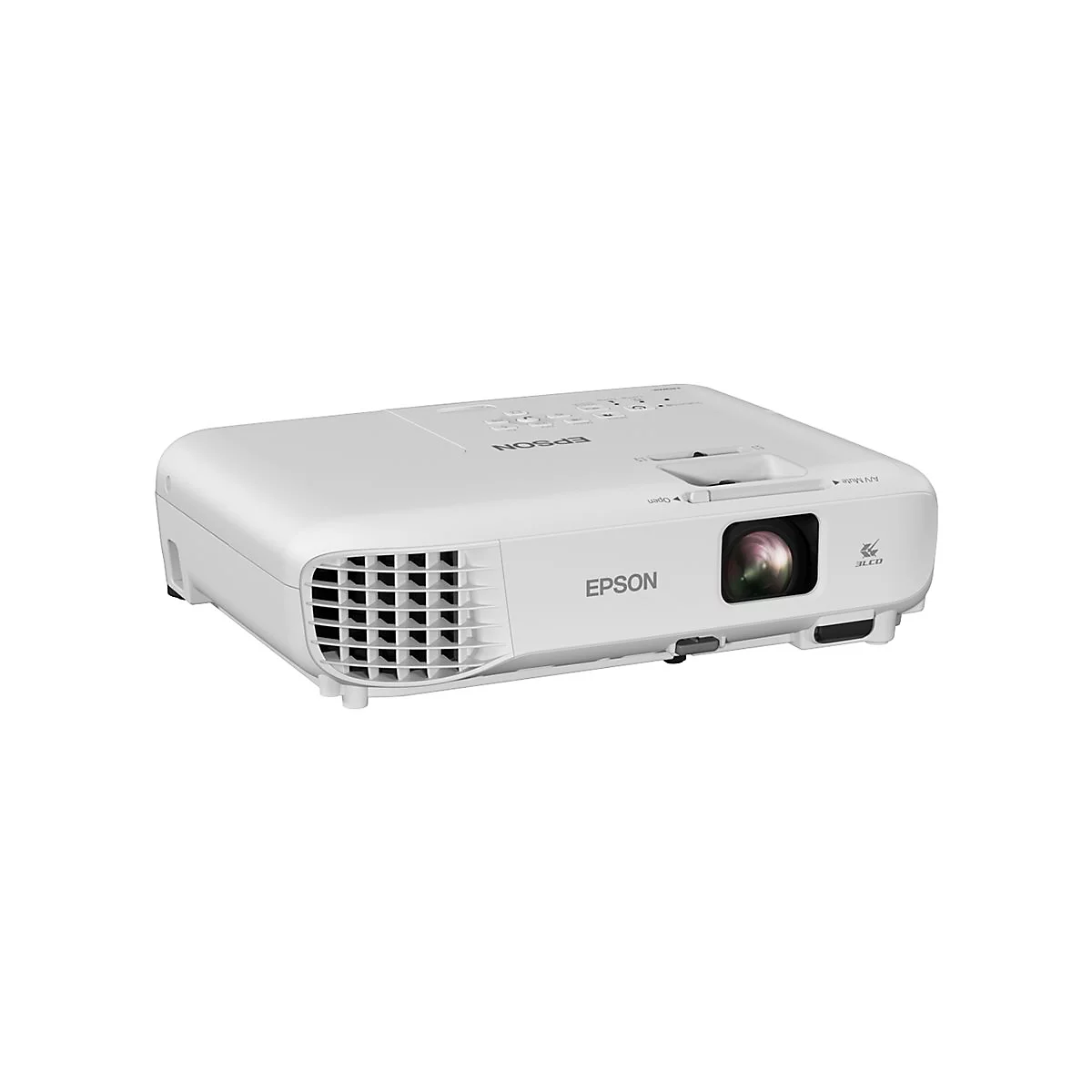 Epson EB-W06 - 3-LCD-Projektor - tragbar - 3700 lm (weiß) - 3700 lm (Farbe) - WXGA (1280 x 800)