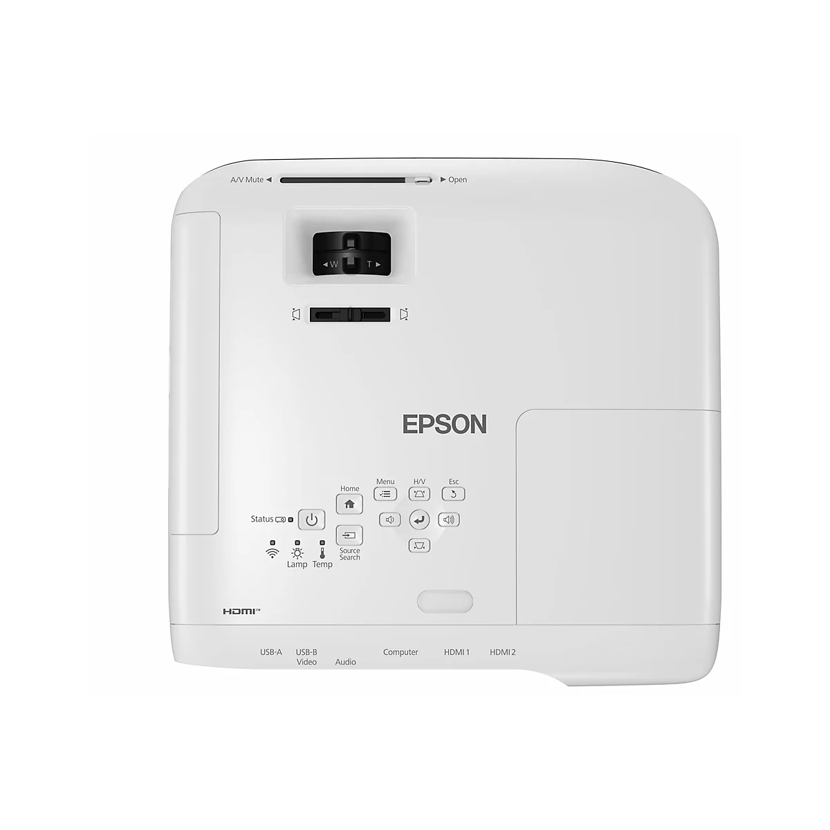 Epson EB-X49 - 3-LCD-Projektor - tragbar - 3600 lm (weiß) - 3600 lm (Farbe) - XGA (1024 x 768)