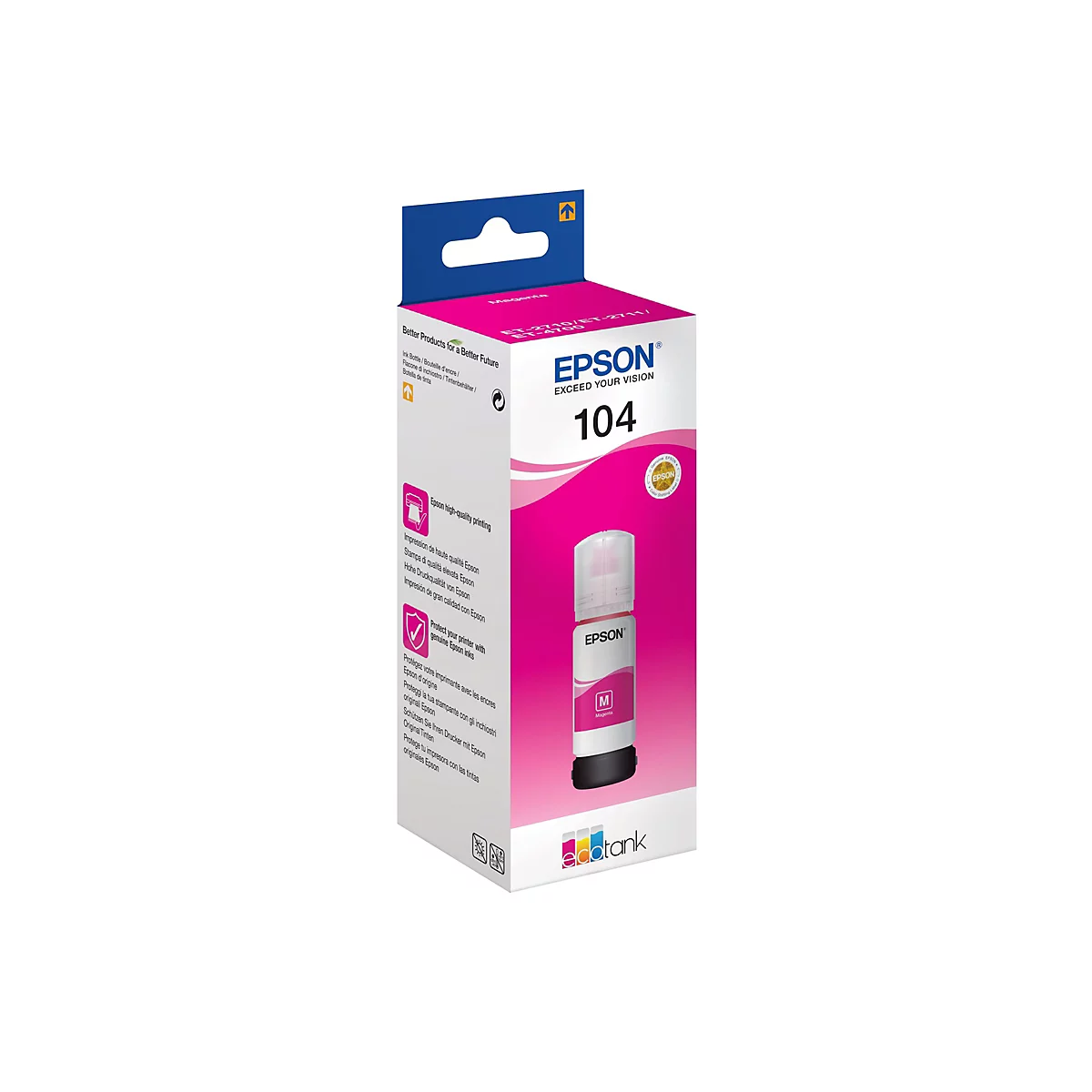 Epson EcoTank 104 - Magenta - original - Tintenbehälter