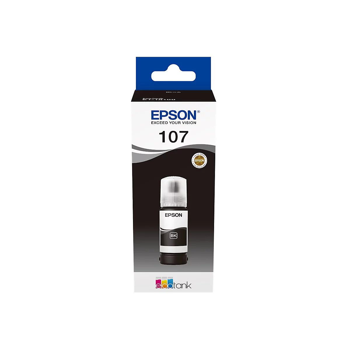 Epson EcoTank 107 - 70 ml - Schwarz - original - Nachfülltinte - für EcoTank ET-18100
