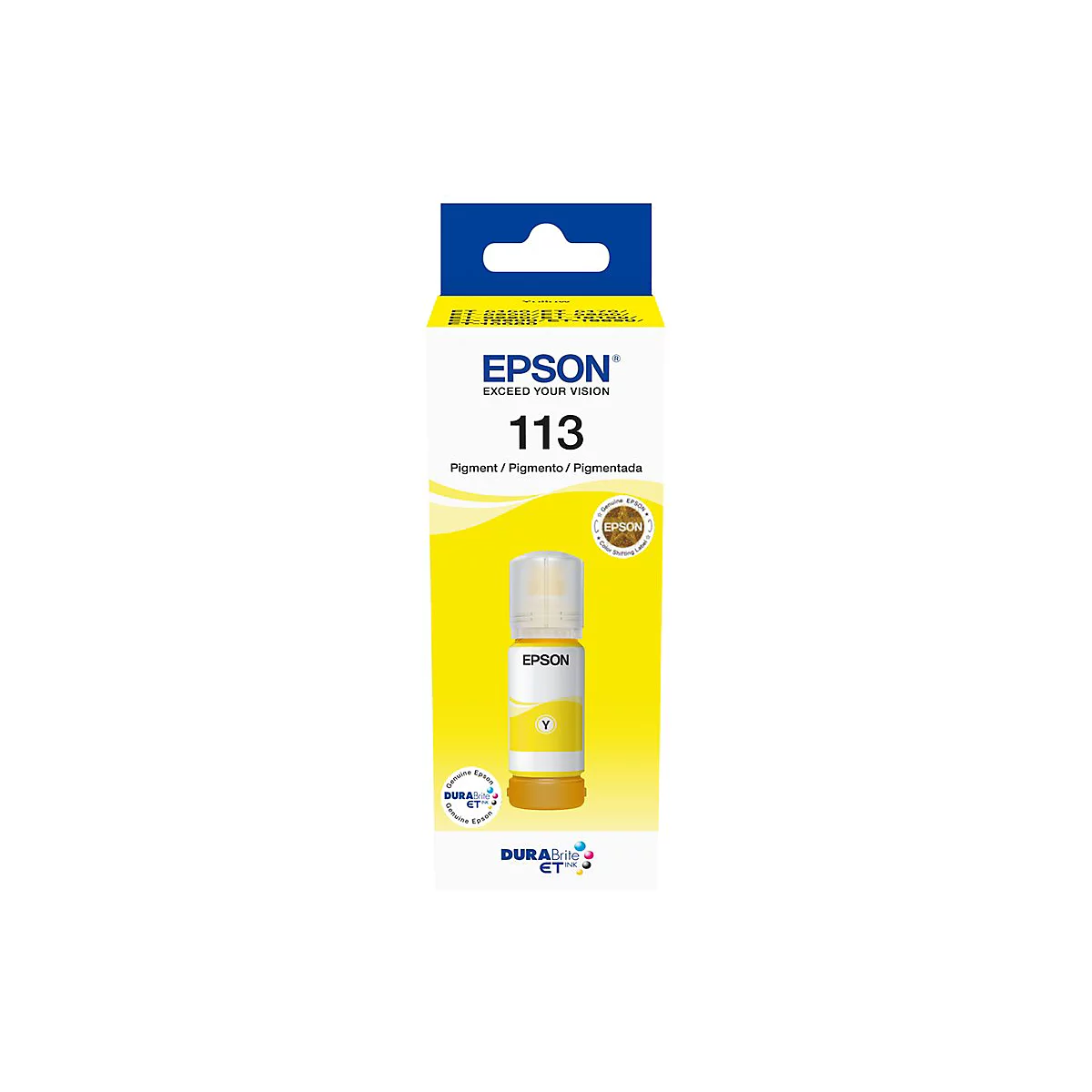 Epson EcoTank 113 - jaune - original - recharge d'encre