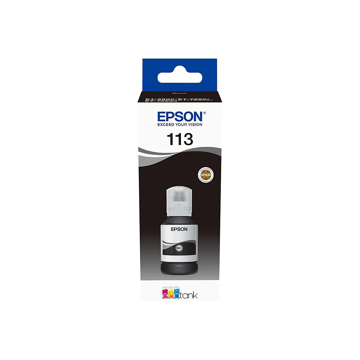 Epson EcoTank 113 - noir - original - recharge d'encre