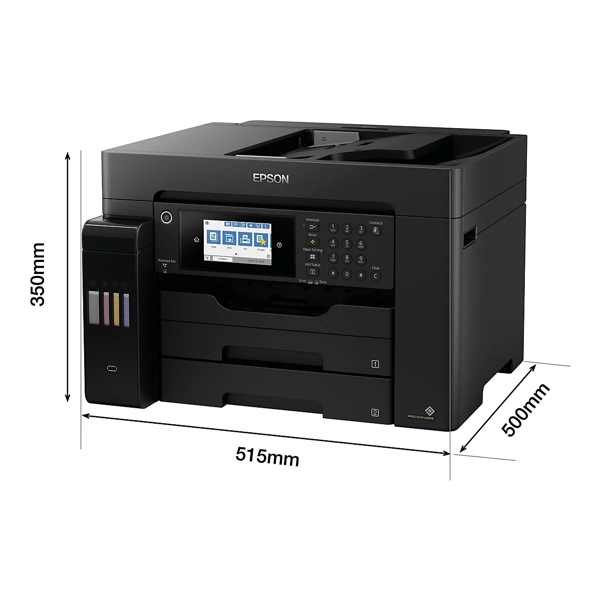 Epson EcoTank ET-16655 - Multifunktionsdrucker - Farbe - Tintenstrahl - ITS - A3 (Medien)