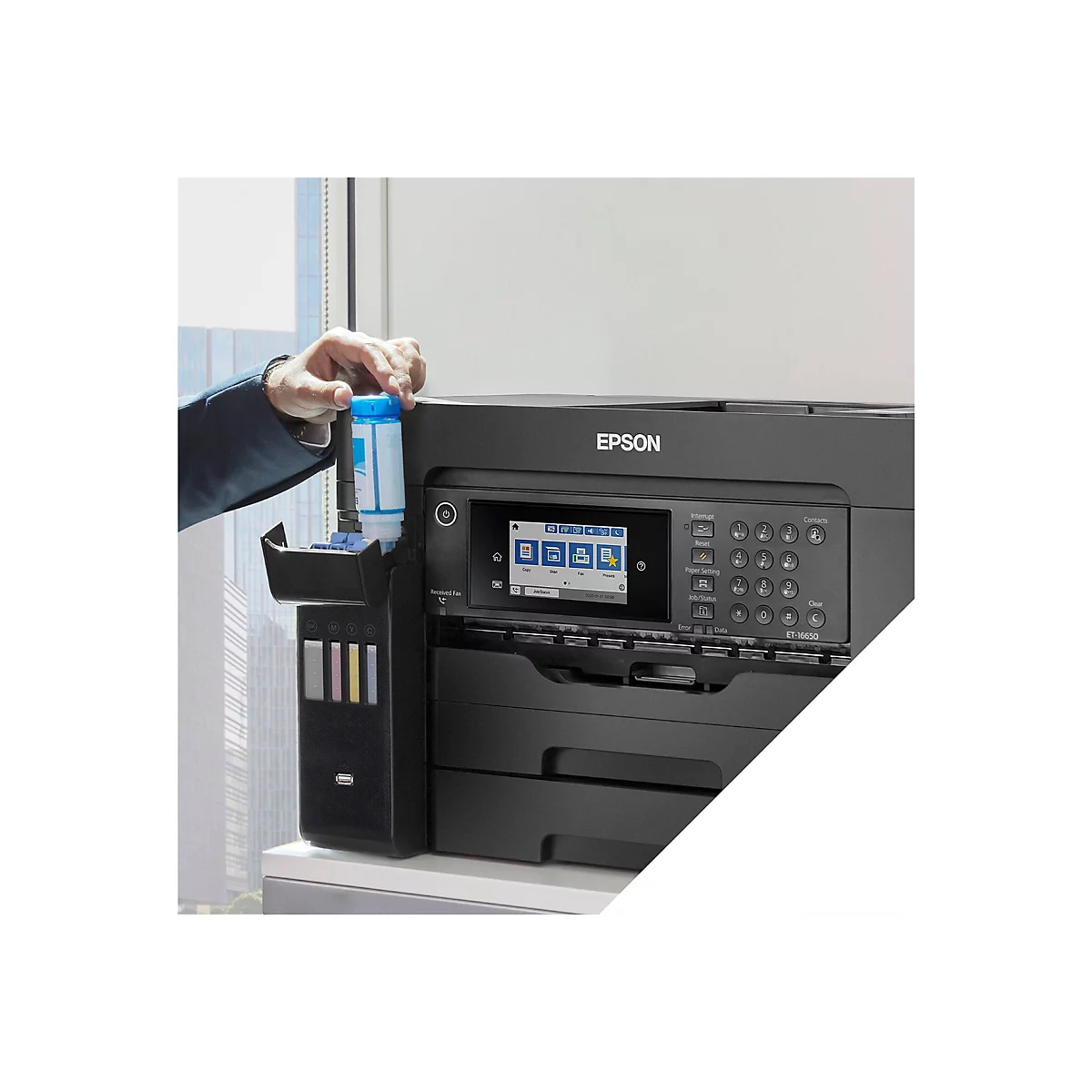 Epson EcoTank ET-16655 - Multifunktionsdrucker - Farbe - Tintenstrahl - ITS - A3 (Medien)