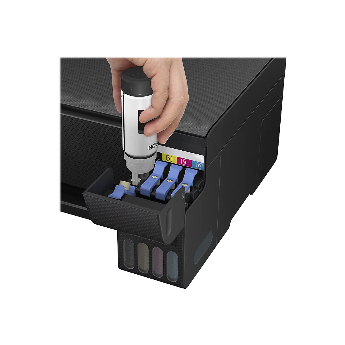 Epson EcoTank ET-2811 - Multifunktionsdrucker - Farbe - Tintenstrahl - A4 (Medien) - bis zu 10 Seiten/Min. (Drucken)