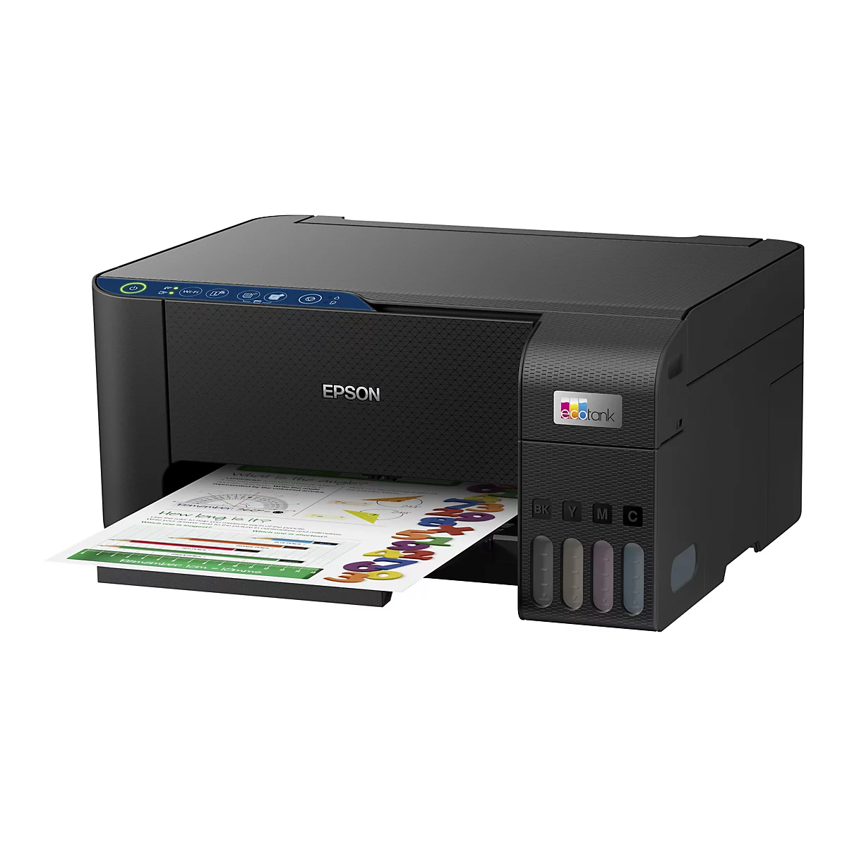 Epson EcoTank ET-2811 - Multifunktionsdrucker - Farbe - Tintenstrahl - A4 (Medien) - bis zu 10 Seiten/Min. (Drucken)