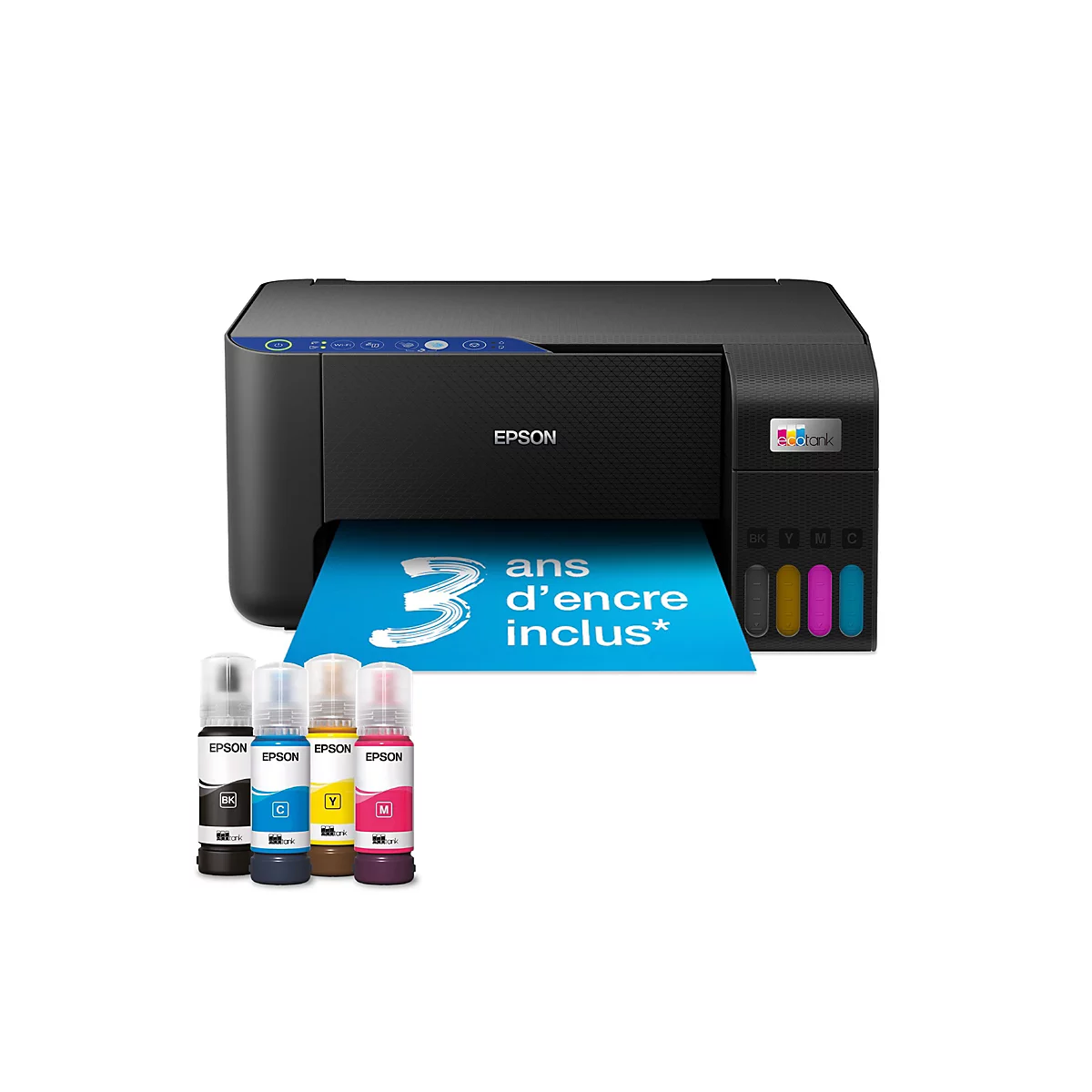 Epson EcoTank ET-2811 - Multifunktionsdrucker - Farbe - Tintenstrahl - A4 (Medien) - bis zu 10 Seiten/Min. (Drucken)